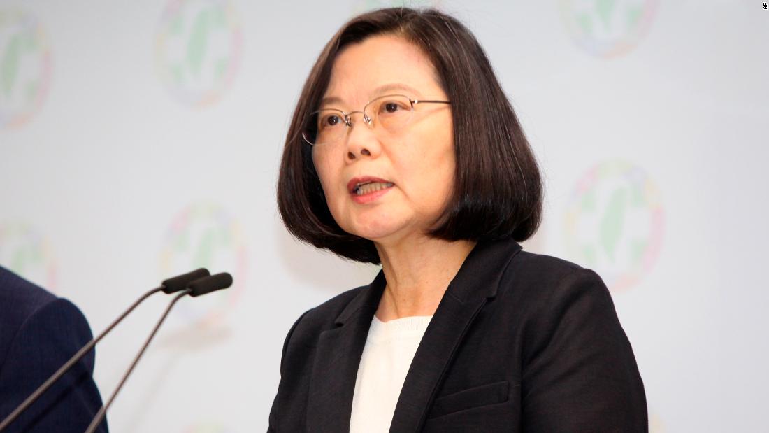 Taiwan president labels China a “threat” to whole region
