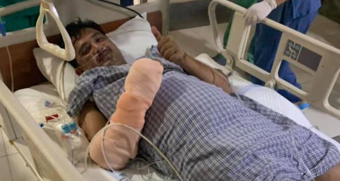 Cricketer Bhandari undergoes successful surgery