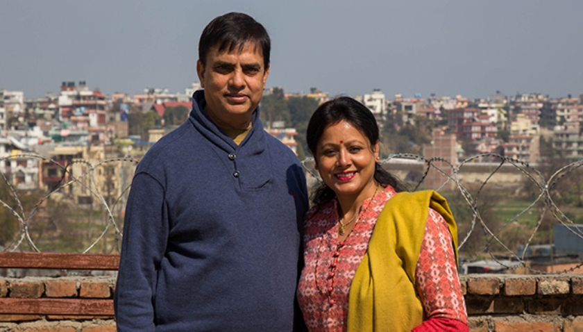 Veteran actor Hari Bansha Acharya and his wife recover from COVID-19