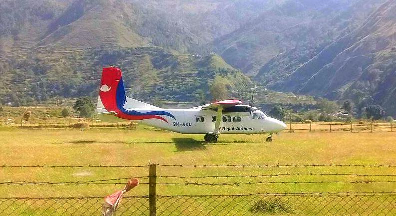 NAC aircraft for Bhojpur returns to Kathmandu due to technical problems