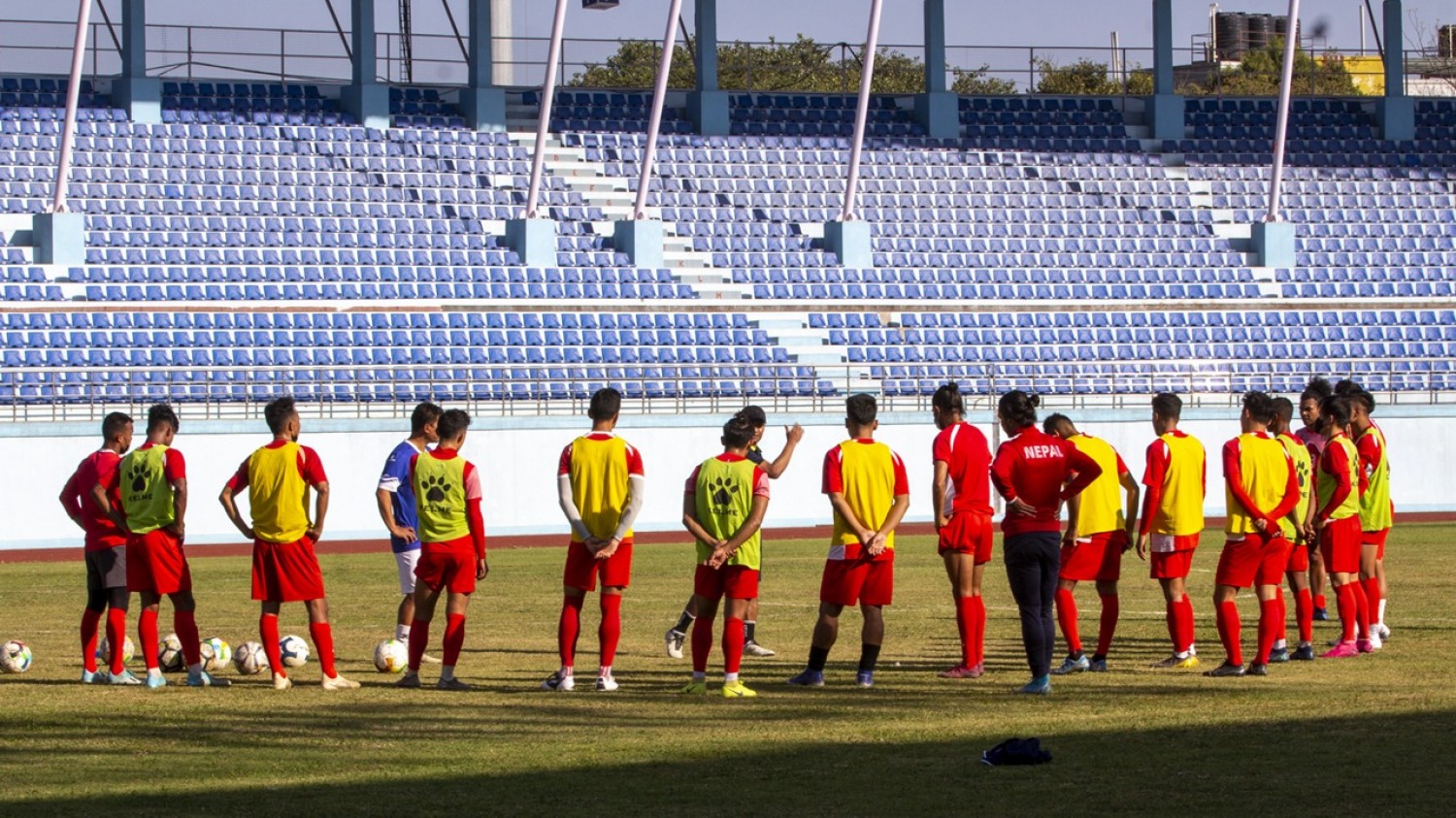 Nepal playing friendly match against Bangladesh today