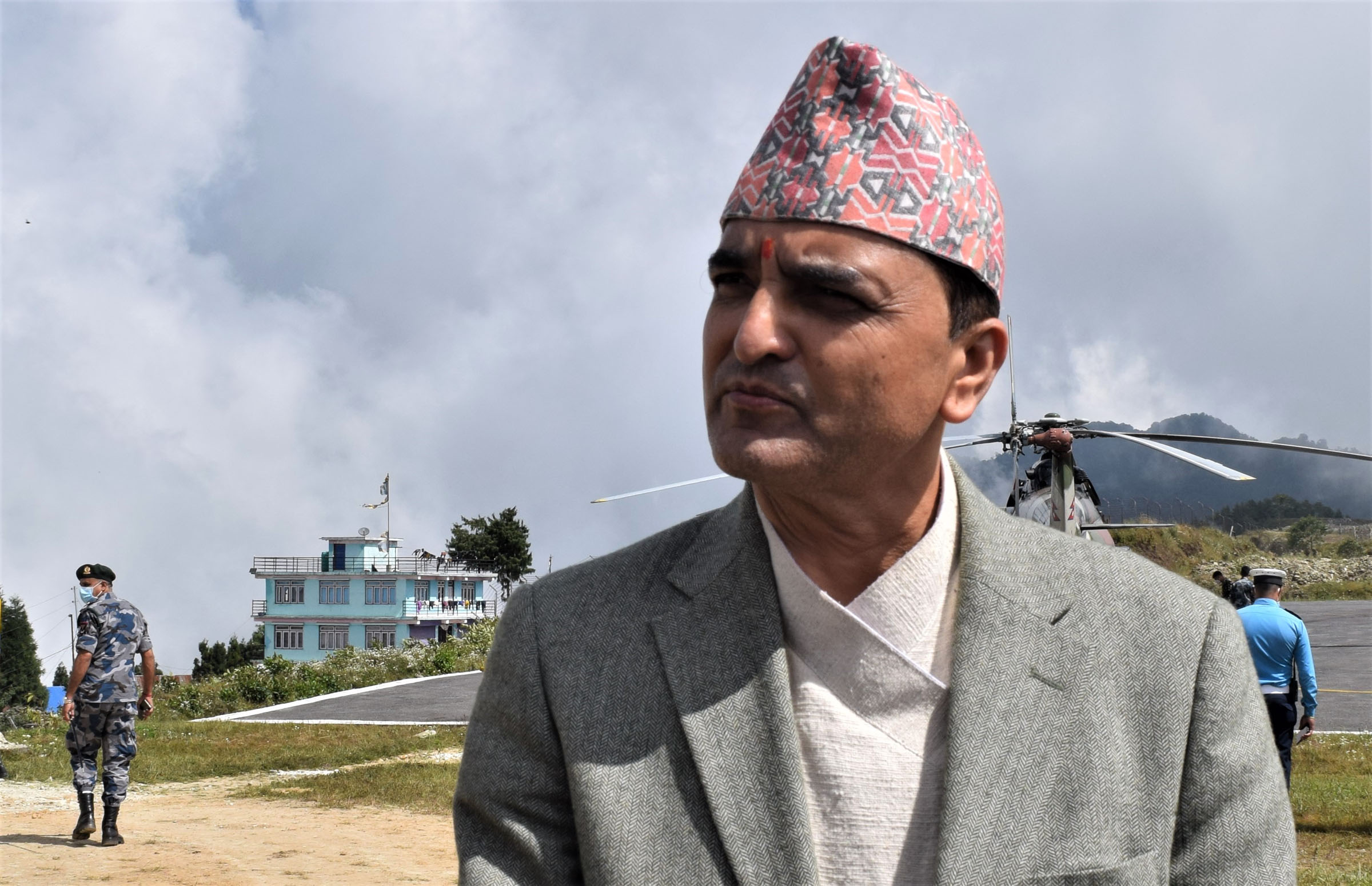Minister Bhattarai stresses on completing Olangchunggola roadway, Tamor corridor