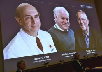  3 win Nobel medicine prize for discovering hepatitis C virus