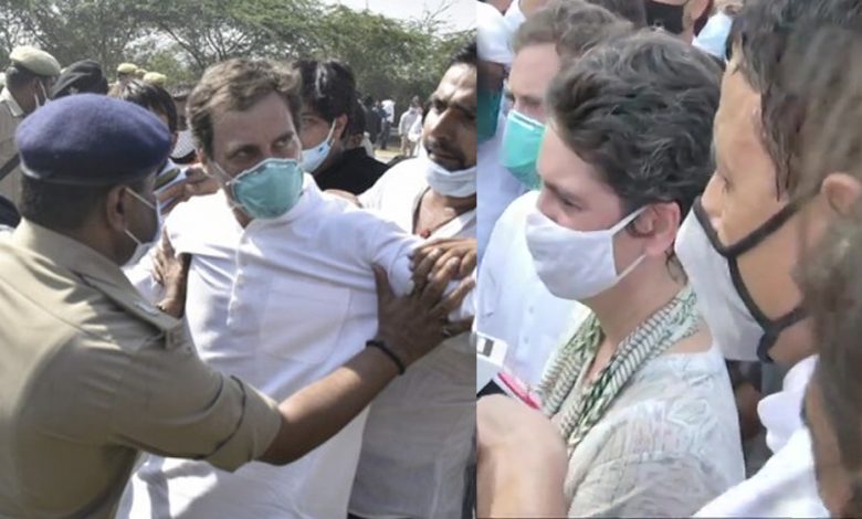 Rahul Gandhi, Priyanka taken into preventive custody