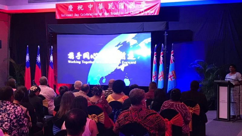 China-Taiwan tensions flare over diplomats’ fight in Fiji