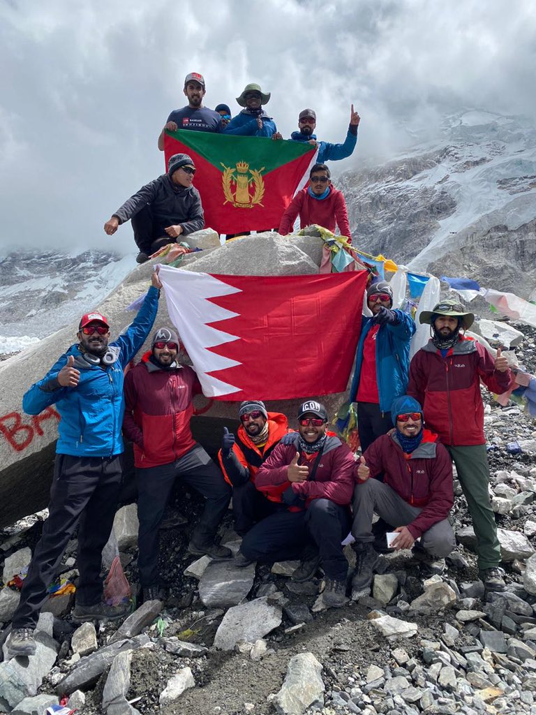 Team including Bahrain’s prince atop Mt Lobuche