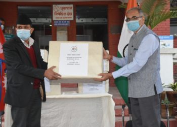 India hands over 28 ICU ventilators to Nepal