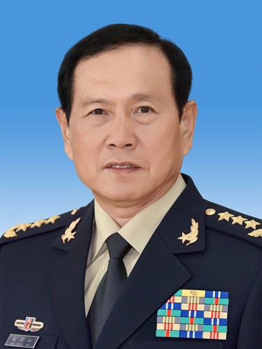 Chinese Defense Minister Wei Fenghe arriving Sunday