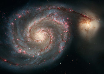 Explaining Whirlpool Galaxy