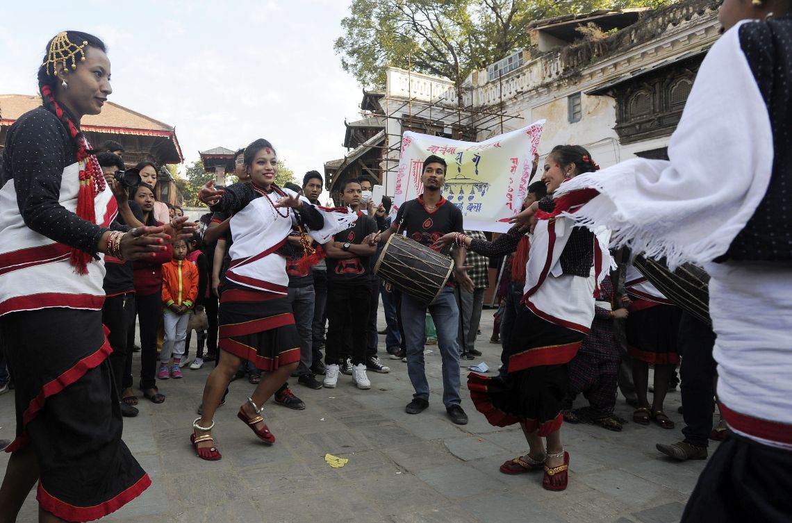 Mha Pooja and Nepal Sambat 1143 New Year being marked today