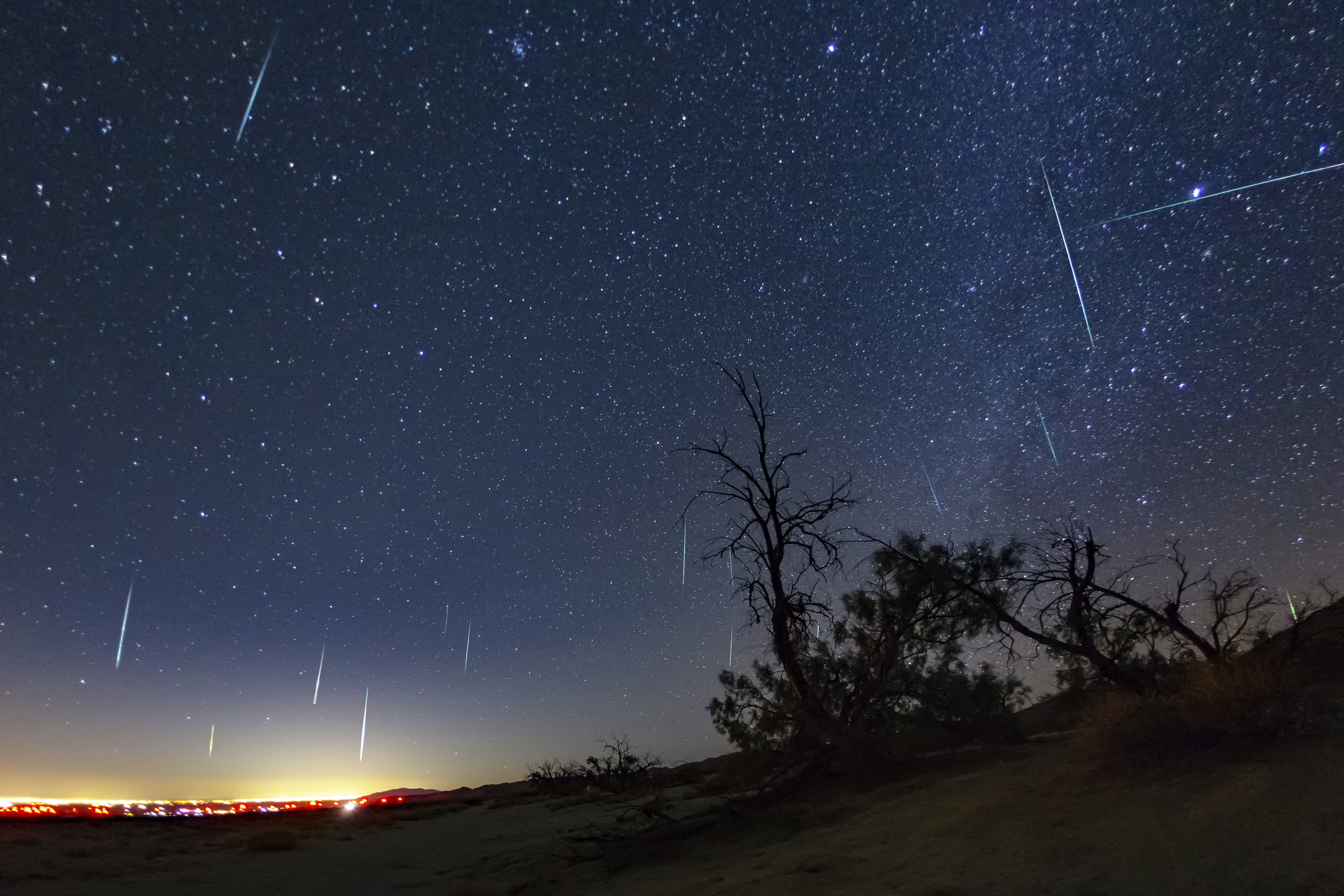 Geminid meteor shower most active in night of December 13
