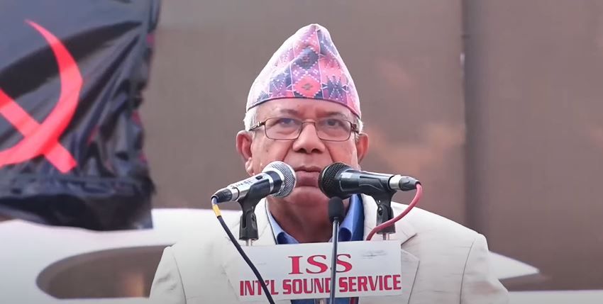 County suffering due to Oli’s dictatorial attitude: Madhav Nepal