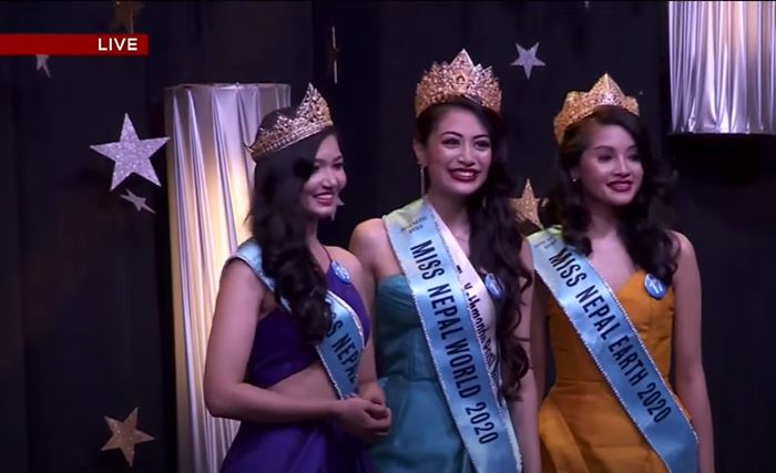 Namrata Shrestha Crowned Miss Nepal 2020