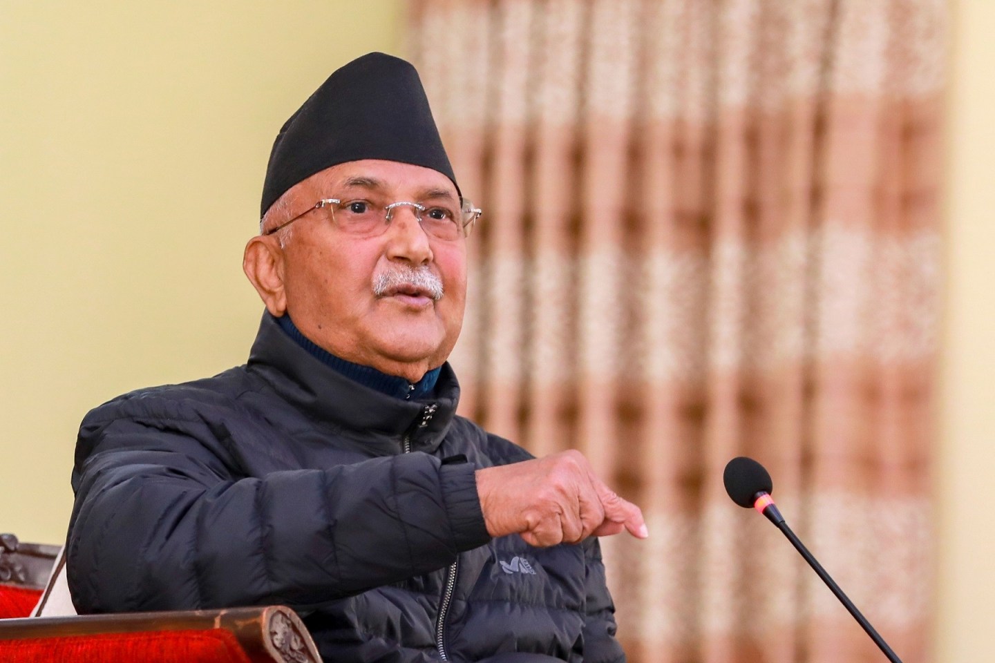 PM Oli holds discussion with heads of all four security agencies