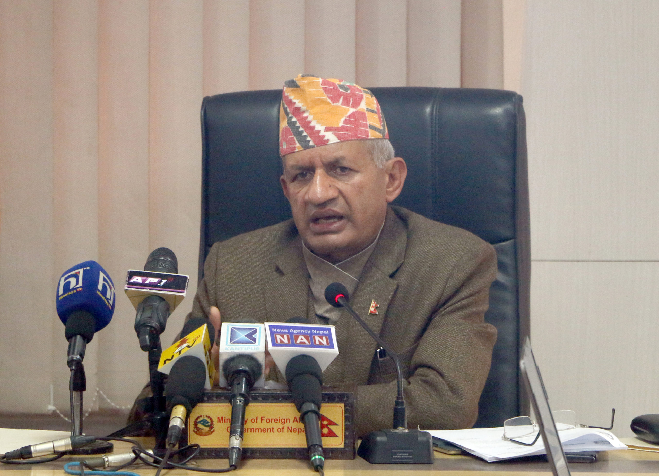 Minister Gyawali lauds role by NRNA during COVID crisis