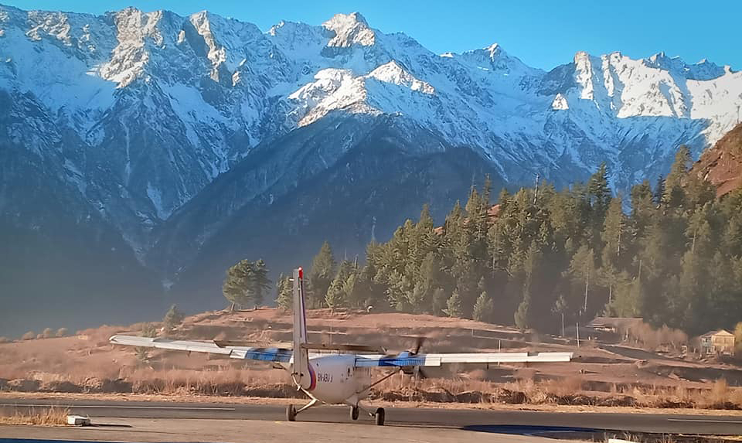 Flight services resume in Humla