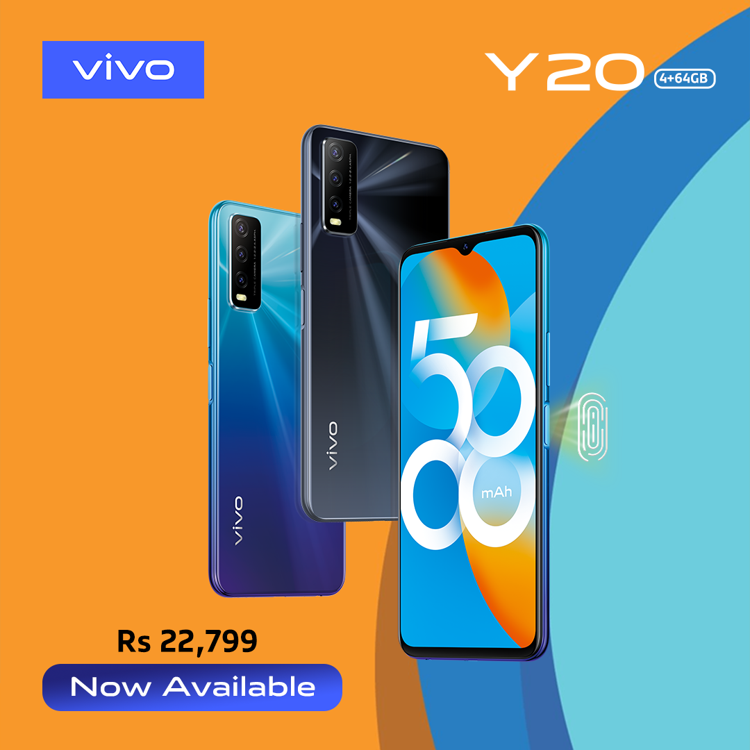 VIVO launches new variant of Y20 smartphone exclusively in Nepal