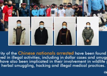 Chinese nationals’ “crime-connection” with Nepal