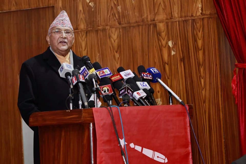 Come back, or you will be diminished: PM Oli warns Prachanda-Nepal faction