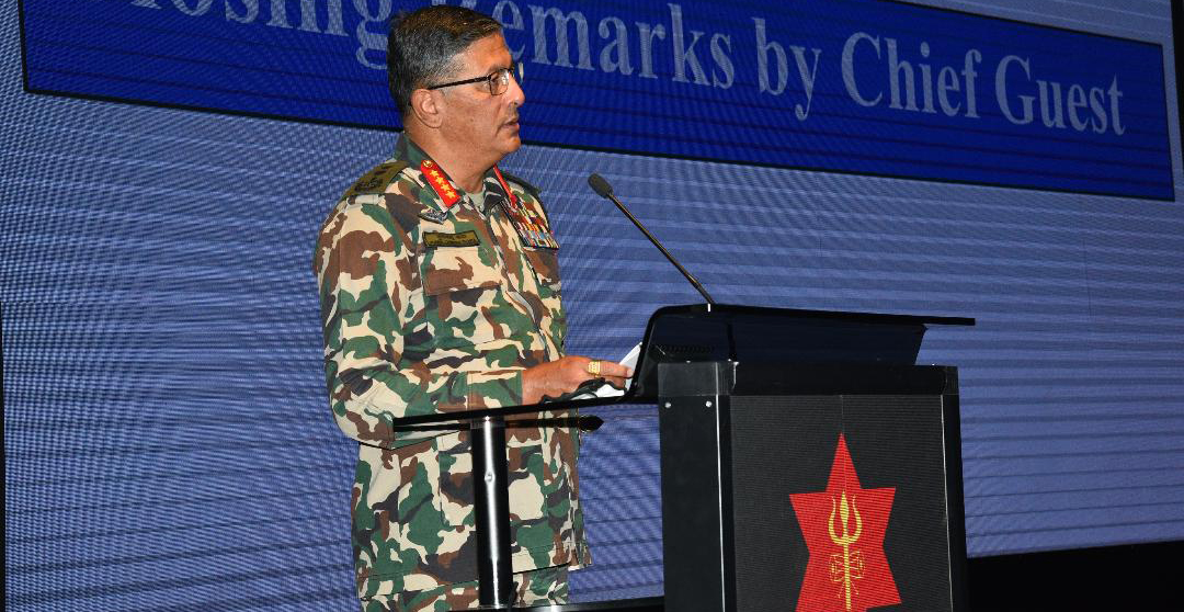 Chief of Army Staff Thapa instructs to be ready for security challenges