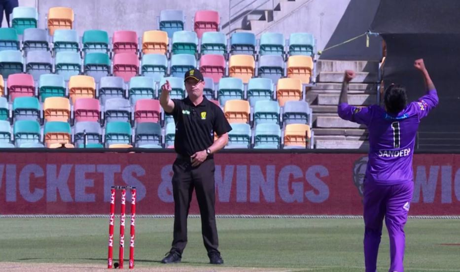 Sandeep Lamichhane grabs another wicket in BBL