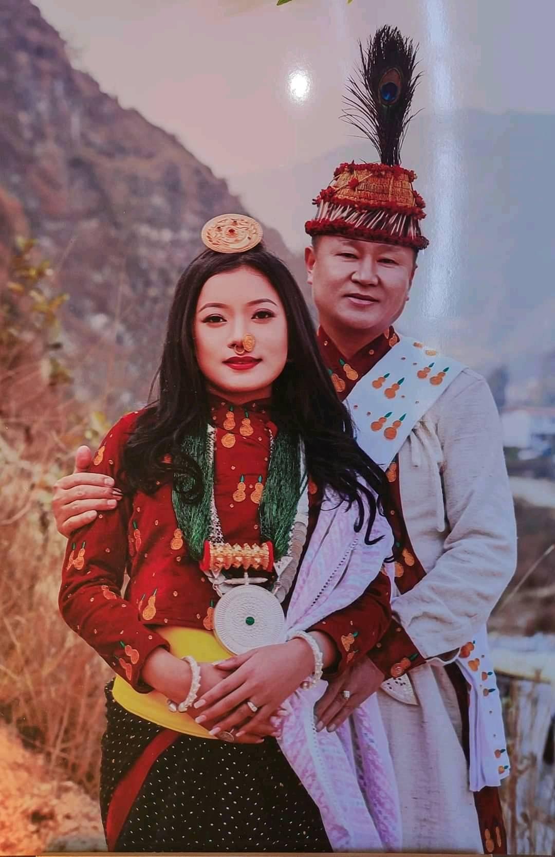 Chief Minister of Province 1 Sherdhan Rai ties knot with Jangmu Sherpa