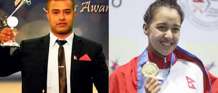 Pulsar Sports Award: Gaurika and Mandekaji best athletes