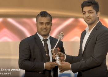 Mandekaji Shrestha announced Best Male Player of the year
