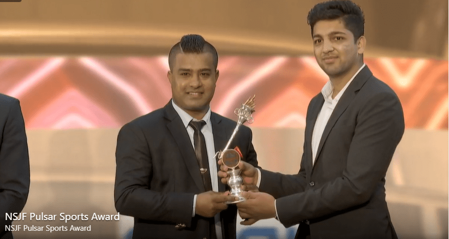 Mandekaji Shrestha announced Best Male Player of the year