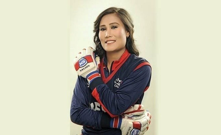National Women Cricket captain Rubina felicitated