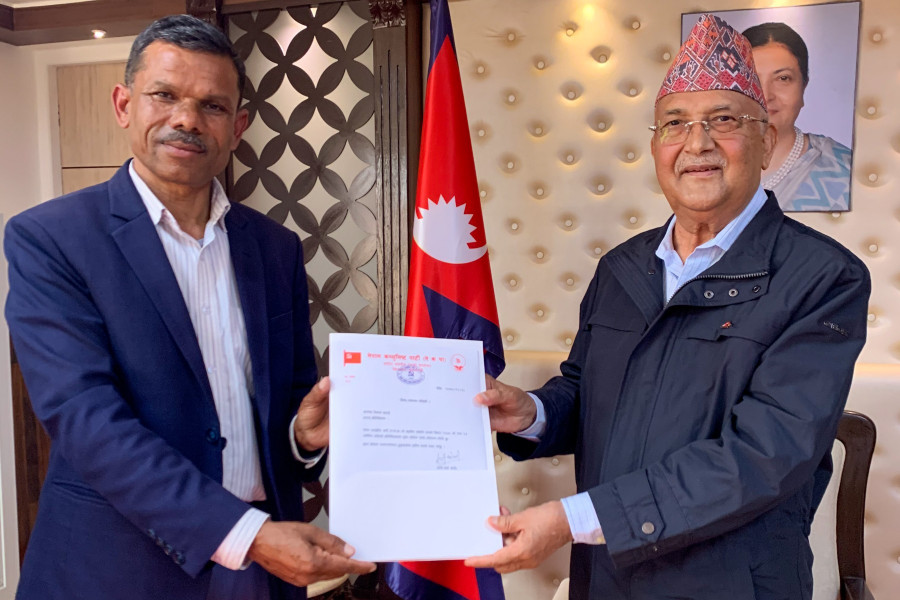 PM Oli could get majority support in parliament: chief whip Bhattarai