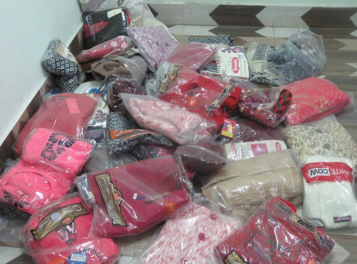 Police seize two trucks carrying goods worth Rs 15 million
