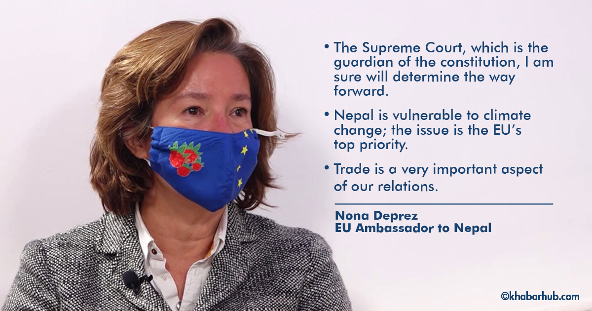 I believe SC will determine Nepal’s way forward: EU Ambassador Deprez