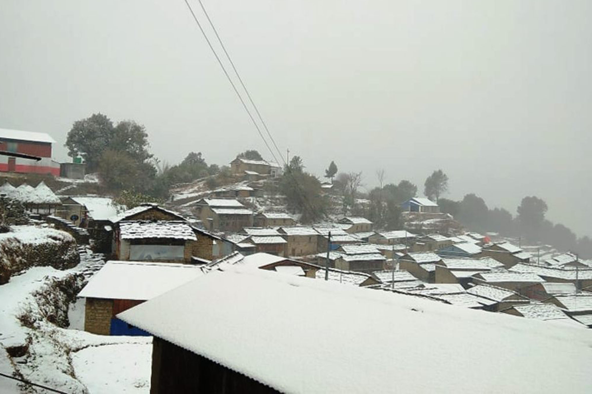 Mountainous areas of Gandaki, Sudurpaschim and Karnali likely to receive light snowfall