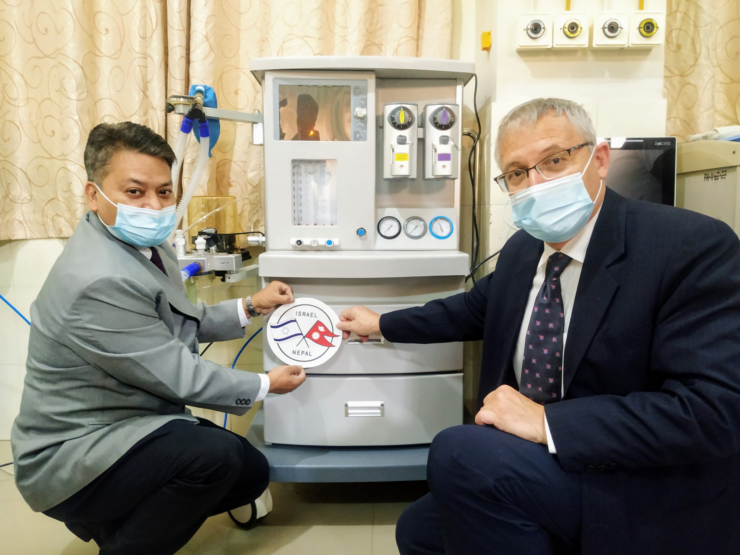 Embassy of Israel donates medical equipment to 3 hospitals