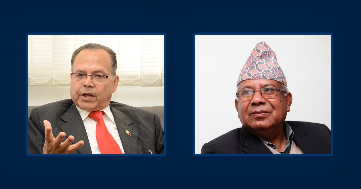 Relevance of talks with party chair Oli over, say four leaders of Nepal-Khanal group