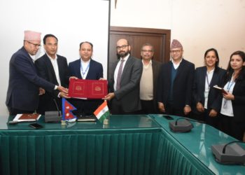 India extends NRs. 44.17 million grant assistance to build new building in Butwal