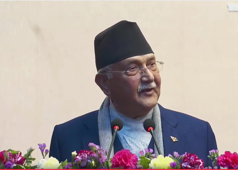 PM Oli summons PP meeting of his faction