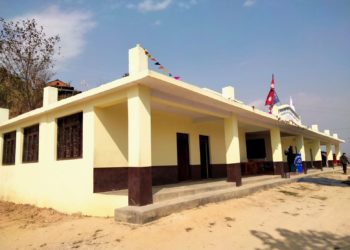Japan Embassy hands over school building in Gulmi