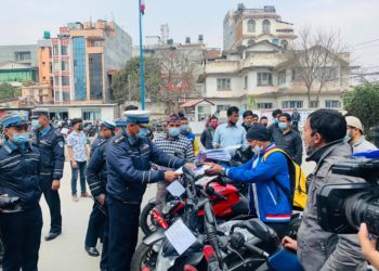 Police hand over lost motorcycles to owners