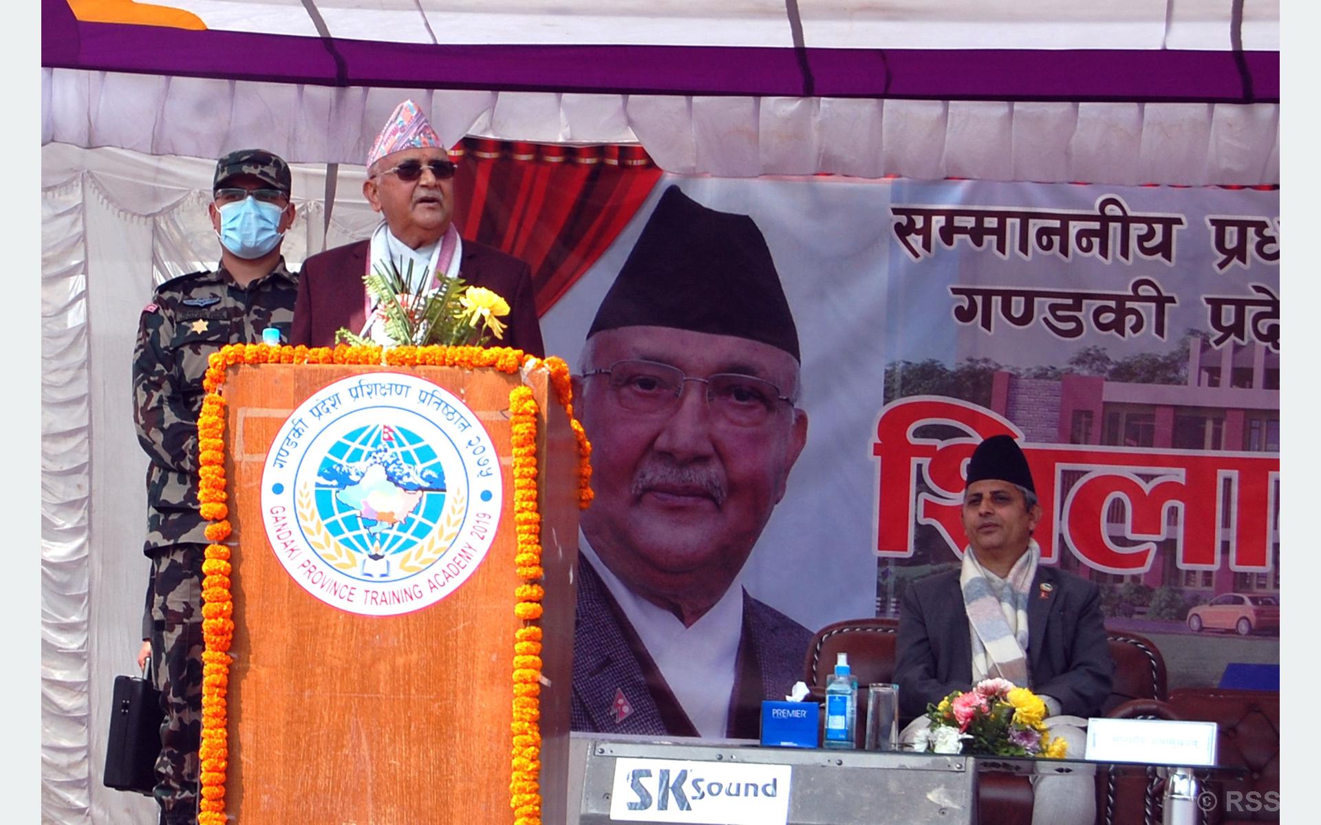 Development efforts go on from all local levels: PM Oli
