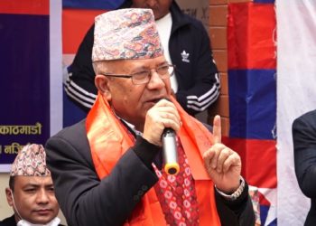 Will take a communist movement to a new height: UML leader Nepal