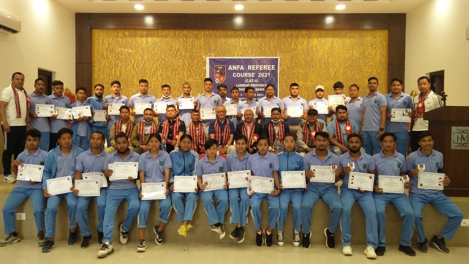 ANFA referee course concludes in Dang