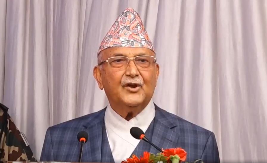 UML Chair Oli urges for protection of Constitution