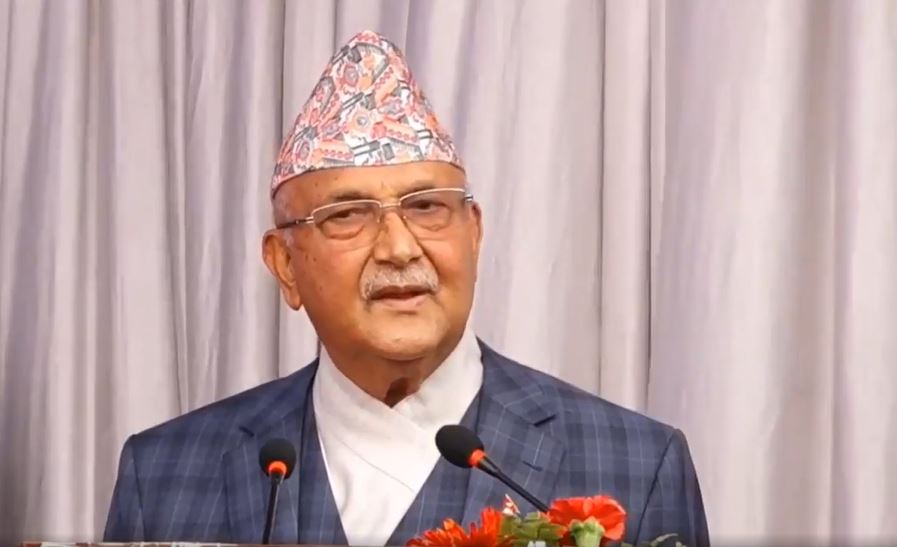 Everyone will be vaccinated before election: PM Oli