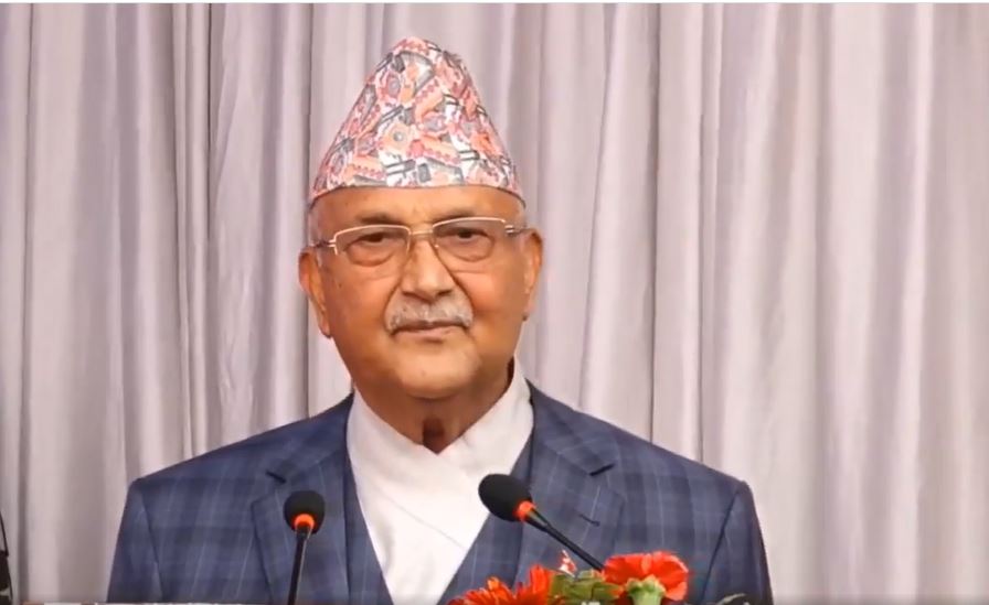 PM Oli spouts outrage against opposition alliance