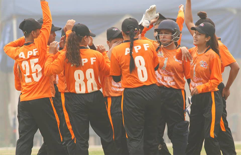 Lalitpur Mayor Women’s T20: APF beats Lalitpur by 10 wickets