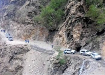 Kaligandaki Corridor road blocked by landslides
