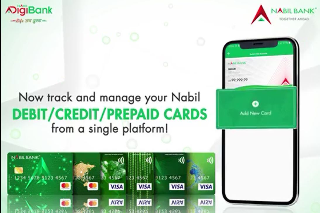 Nabil Bank adds feature of Card Integration in Nabil SmartBank App