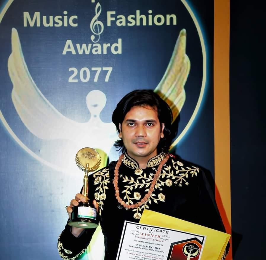 Aswini wins Best Choreographer at NMFA Kathmandu